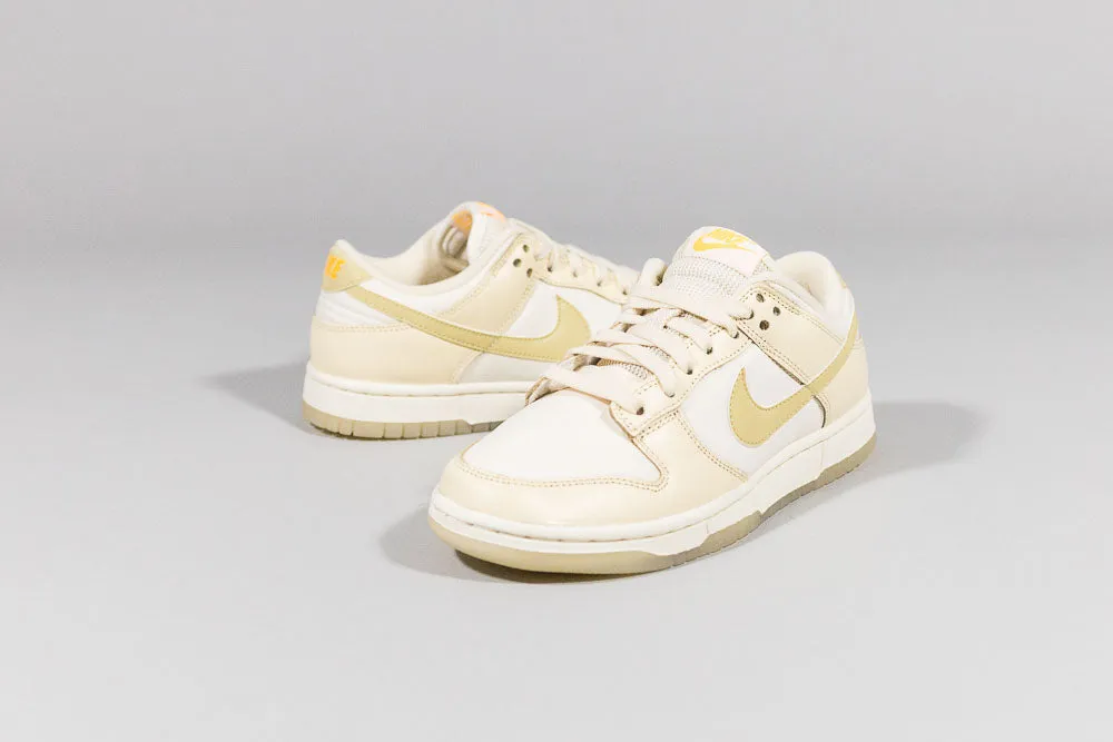 Women's Nike Dunk Low 'Muslin and Team Gold' Water Resistant Material