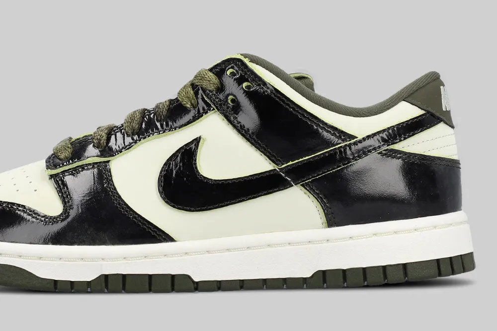 Women's Nike Dunk Low SE Panda 'Lemon Twist' Smart Fit Adaptive Lace Tension