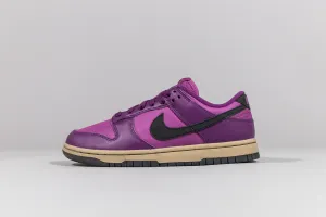 Women's Nike Dunk Low 'Viotech and Hot Fuchsia' Breathable Inserts