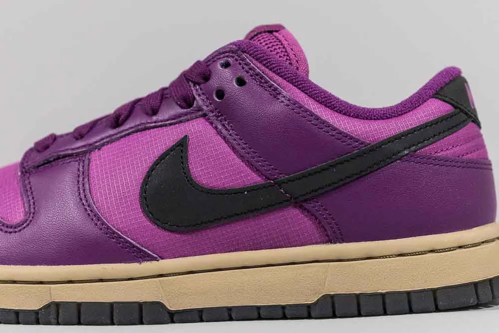 Functional Fit Ultra-soft breathability Women's Nike Dunk Low 'Viotech and Hot Fuchsia'