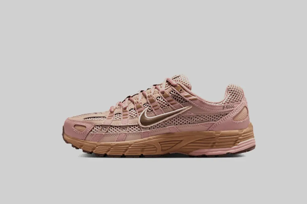 Dual Layer Foam Reinforced Stitch Bonding Women's Nike P-6000 SE 'Fossil Stone'